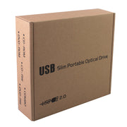Driver DVD-RW ottico portatile USB 2.0 slot-in, Plug and Play