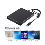Unità floppy esterna USB portatile FDD da 3,5 pollici e 1,44 MB per laptop, desktop