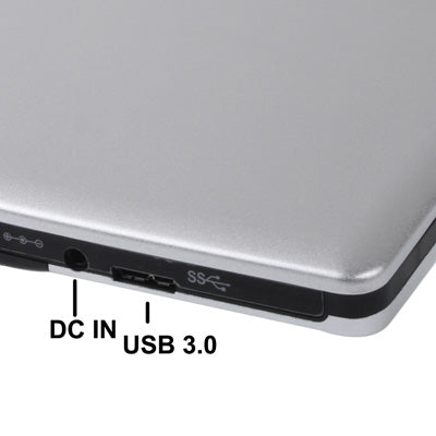 Unità Blu-ray riscrivibile DVD/CD portatile USB 3.0 in lega di alluminio per ODD/HDD SATA da 12,7 mm, Plug and Play, Blu-ray Drive (Silver), Blu-ray Drive (Red)