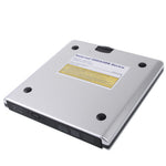 Unità Blu-ray riscrivibile DVD/CD portatile USB 3.0 in lega di alluminio per ODD/HDD SATA da 12,7 mm, Plug and Play, Blu-ray Drive (Silver), Blu-ray Drive (Red)