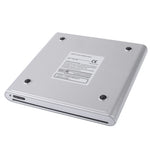 Unità DVD-RW esterna portatile slot-in USB 2.0 sottile in lega di alluminio, Plug and Play, Aluminum Alloy