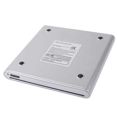 Unità DVD-RW esterna portatile slot-in USB 2.0 sottile in lega di alluminio, Plug and Play, Aluminum Alloy