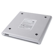 Unità DVD-RW esterna portatile slot-in USB 2.0 sottile in lega di alluminio, Plug and Play, Aluminum Alloy
