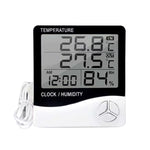 THC-03A Sveglia igrometro termometro elettronico digitale LCD per esterni/interni, THC-03A