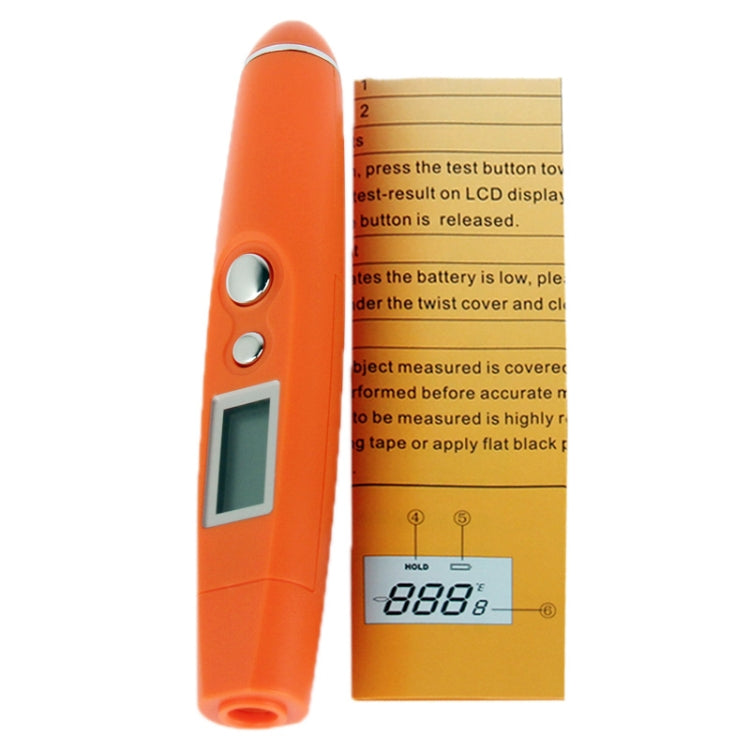 Termometro a infrarossi portatile senza contatto LCD, Non-Contact