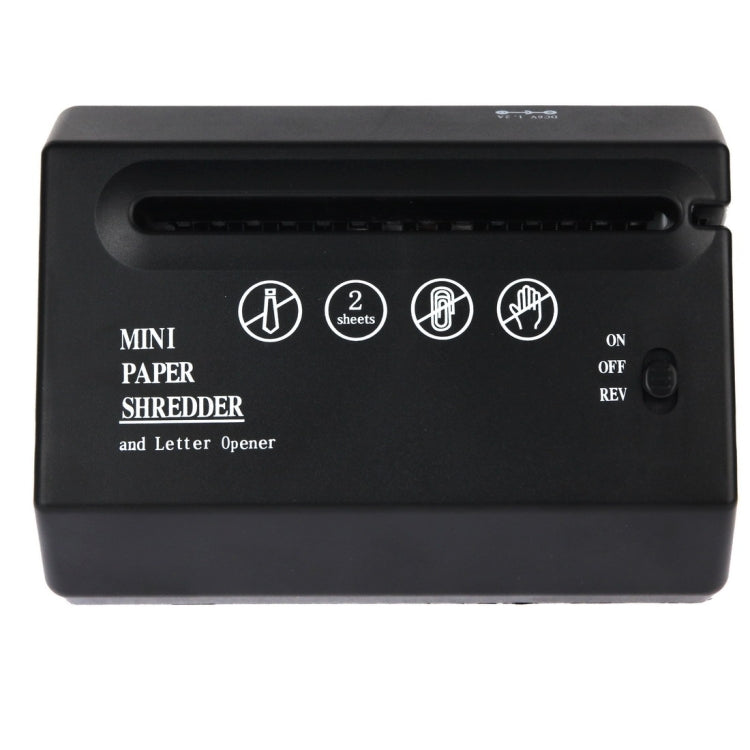 Mini distruggidocumenti USB con tagliacarte, USB Paper Shredder