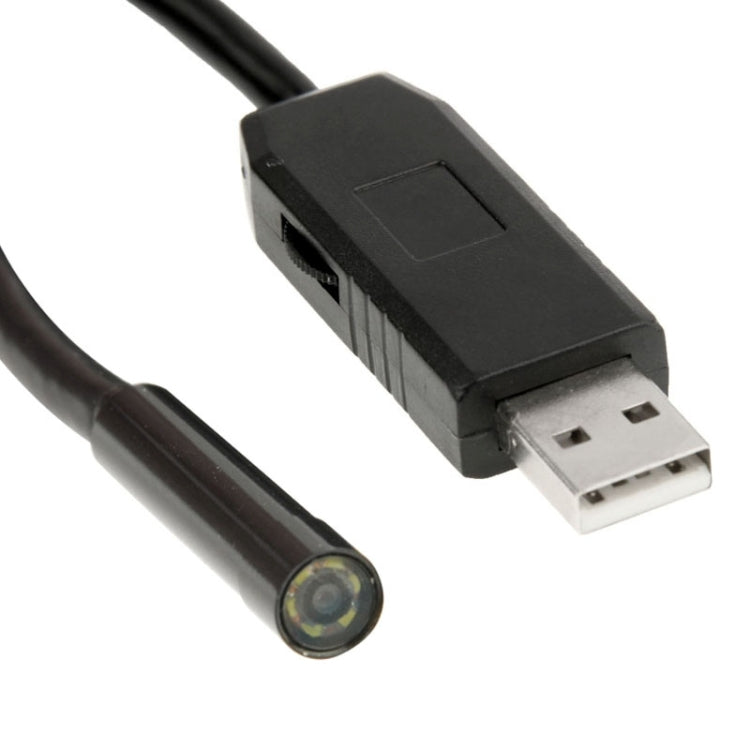 Telecamera di ispezione per tubo serpente endoscopio USB impermeabile con 6 LED per parti della funzione OTG del telefono cellulare Android, lunghezza: 5 m, diametro lente: 7 mm, 5m (Lens Diameter: 7mm)