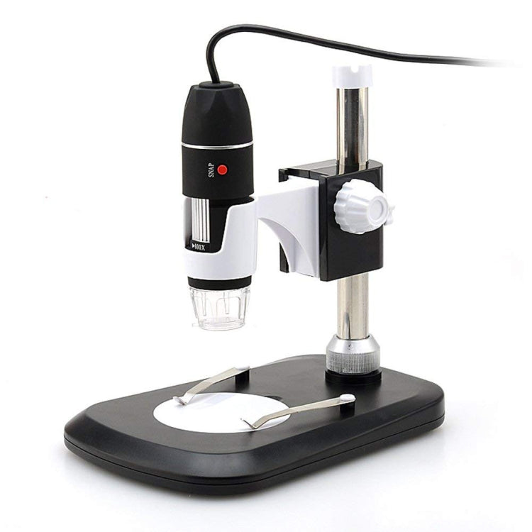 Microscopio digitale USB 40X-800X con 8 LED e messa a fuoco manua