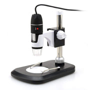 DMS-MDS800 Microscopio digitale USB con sensore di immagine 40X-800X con lente d'ingrandimento 40X-800X con 8 LED e supporto professionale, 40X-800X