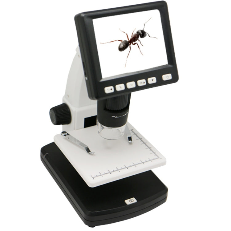 3.5 inch 500X 5 Megapixel LCD Standalone Digital Microscope with 8 LED, Support TF Card up to 32G (DMS-038M), DMS-038M 500X