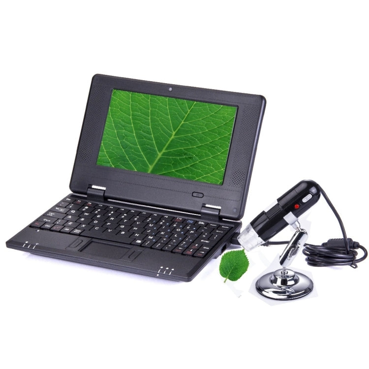 Microscopio digitale USB 200x 1,3 Mega pixel con 8 LED luce bianc