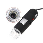 Microscopio digitale USB 800X 2MP con 8 LED luce bianca