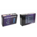 Microscopio digitale USB 800X 2MP con 8 LED luce bianca