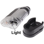Microscopio tascabile zoom 20X-40X con luce LED