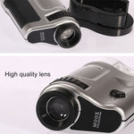 Microscopio tascabile zoom 20X-40X con luce LED