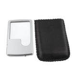 Lente d'ingrandimento LED 6X/3X formato carta di credito
