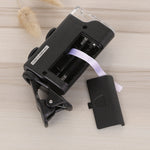 Lente d'ingrandimento 60X-100X con clip e luce LED per smartphone