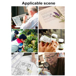 Lente d'ingrandimento 60X-100X con clip e luce LED per smartphone