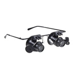 Lente d'ingrandimento 20X con luce LED per riparazione orologi