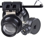 Lente d'ingrandimento 20X con luce LED per riparazione orologi