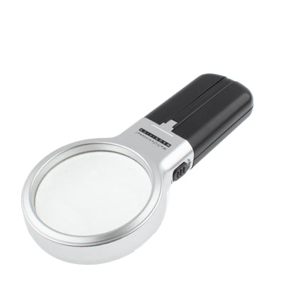 Lente d'ingrandimento portatile 3X con 2 luci LED