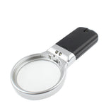 Lente d'ingrandimento portatile 3X con 2 luci LED