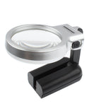 Lente d'ingrandimento portatile 3X con 2 luci LED