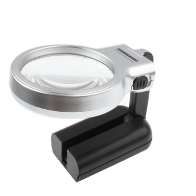 Lente d'ingrandimento portatile 3X con 2 luci LED