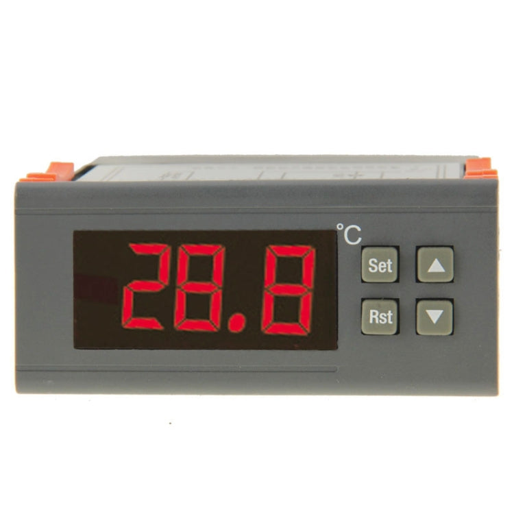 RC-110M Regolatore di temperatura digitale LCD Termostato termocoppia con termometro a sensore, Intervallo di temperatura: da -40 a 110 gradi Celsius