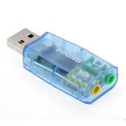 Adattatore per scheda audio esterna USB DSP 5.1 canale mono (consegna casuale a colori)