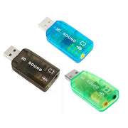Adattatore per scheda audio esterna USB DSP 5.1 canale mono (consegna casuale a colori)