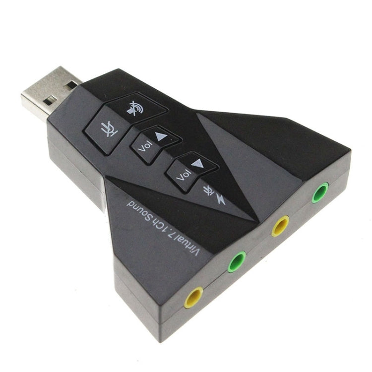 Adattatore audio USB a 2.1 canali (doppio microfono USB, doppia cuffia USB)