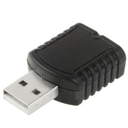Adattatore audio stereo USB 2.0, alimentazione esterna non richiesta, Plastic 5.1 Channel Black