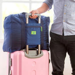 Abbellisci la custodia pieghevole multifunzionale portatile in nylon impermeabile di grande capacità per i viaggi, dimensioni: 44 cm x 35 cm x 19 cm