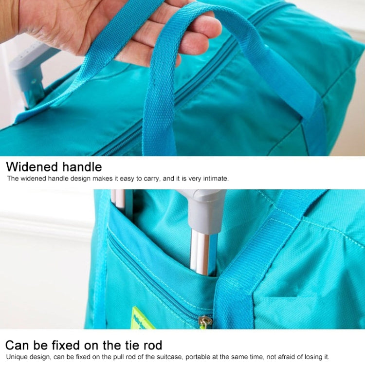 Abbellisci la custodia pieghevole multifunzionale portatile in nylon impermeabile di grande capacità per i viaggi, dimensioni: 44 cm x 35 cm x 19 cm