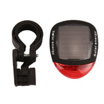 4 modalità flash disponibili Fanale posteriore per bicicletta ricaricabile a energia solare con 2 LED rossi, Solar Energy Bicycle Tail Light
