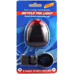 4 modalità flash disponibili Fanale posteriore per bicicletta ricaricabile a energia solare con 2 LED rossi, Solar Energy Bicycle Tail Light