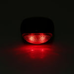 4 modalità flash disponibili Fanale posteriore per bicicletta ricaricabile a energia solare con 2 LED rossi, Solar Energy Bicycle Tail Light