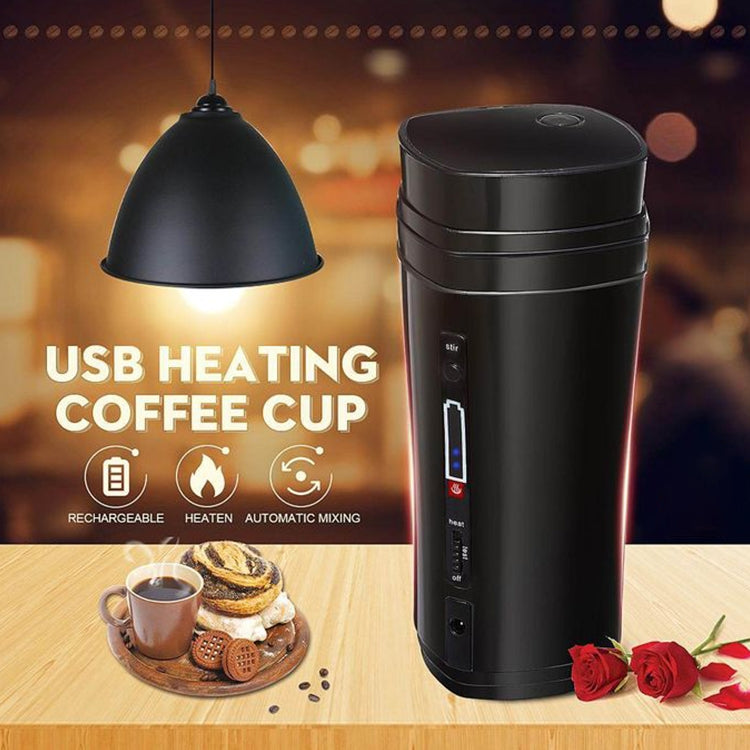 Tazza da caffè USB ricaricabile per riscaldare/riscaldare/agitare