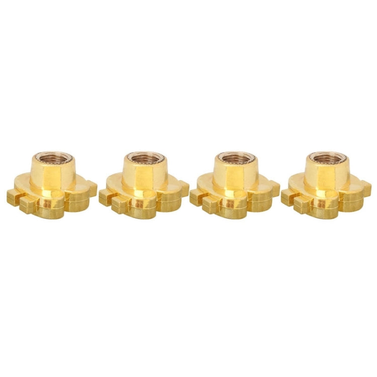 Cappucci universali per valvole di pneumatici per auto in plastica stile dollaro da 8 mm, confezione da 4, Dollar Style