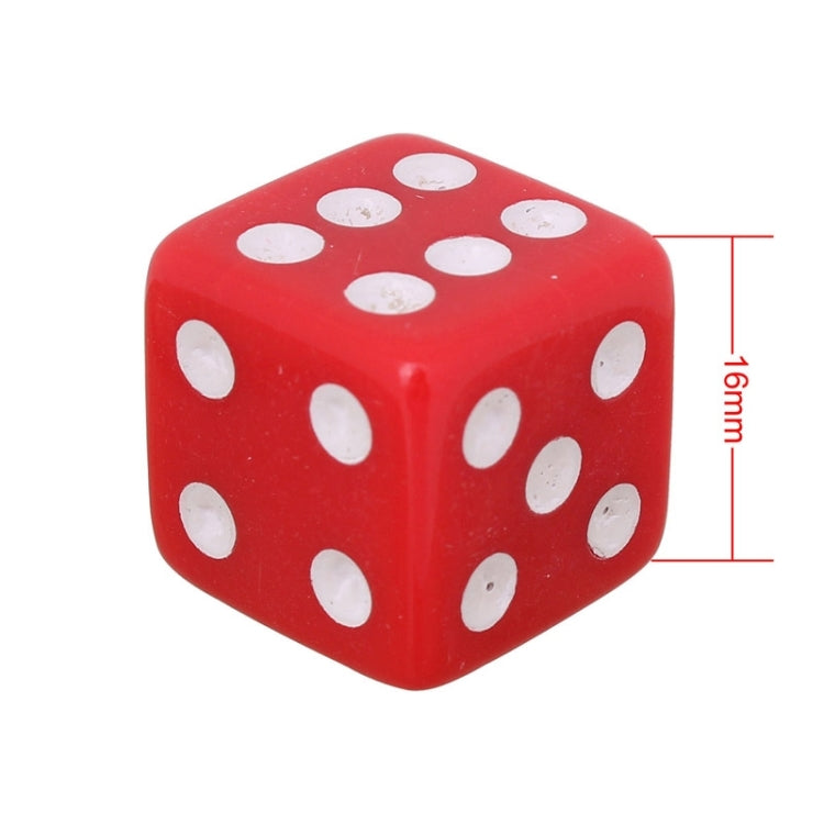 Cappucci per valvole pneumatici per auto in plastica stile dado universali da 8 mm, confezione da 4, Dice Shape 3 Magenta, Dice Shape 3, Dice Style 3
