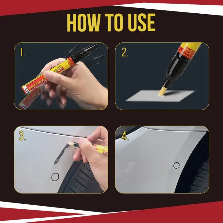 Riempitivo e sigillante per riparazioni antigraffio Pro Car Clear Coat, funziona su tutti i colori