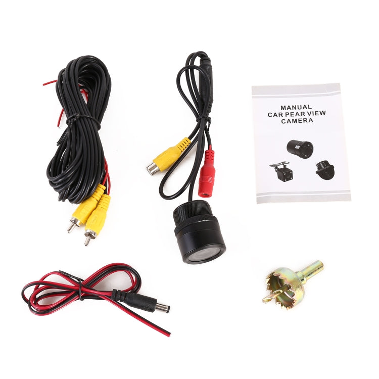 Telecamera retrovisiva per auto con sensore LED, supporto lente colorata/visibile a 120 gradi/impermeabile e funzione sensore notturno, diametro: 28 mm (E328), E328