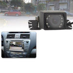 Telecamera retrovisiva per auto con sensore LED, supporto lente colorata/visibile a 135°/impermeabile e funzione sensore notturno (E327), E327