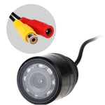 Telecamera retrovisiva per auto con sensore LED E325, supporto lente colorata / visibilità a 120 gradi / funzione sensore impermeabile e notturno, diametro: 30 mm, E325
