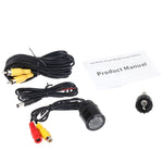 Telecamera retrovisiva per auto con sensore LED E325, supporto lente colorata / visibilità a 120 gradi / funzione sensore impermeabile e notturno, diametro: 30 mm, E325