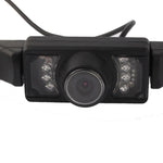 Telecamera retrovisiva per auto con sensore LED, supporto lente colorata/visibile a 135 gradi/impermeabile e funzione sensore notturno (E300), E300