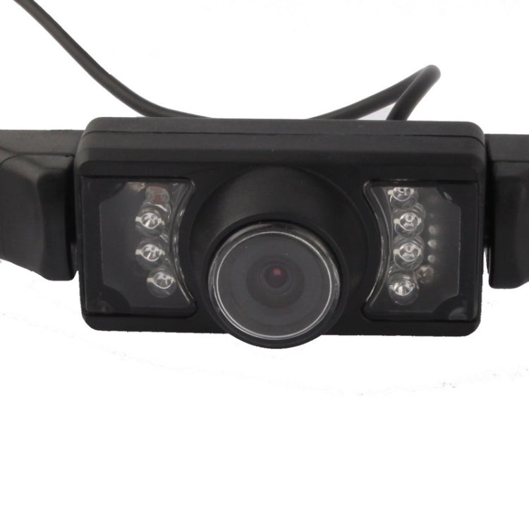Telecamera retrovisiva per auto con sensore LED, supporto lente colorata/visibile a 135 gradi/impermeabile e funzione sensore notturno (E300), E300