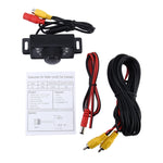 Telecamera posteriore per visione notturna impermeabile a infrarossi con 7 LED IR per GPS per auto, ampio angolo di visione: 170 gradi (DM320P), DM320P