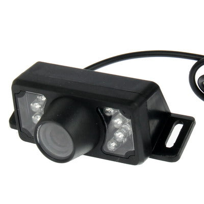 Vista posteriore DVD con obiettivo corto wireless per visione notturna impermeabile a infrarossi a 7 LED IR con scala, supporto installato nel navigatore DVD per auto, ampio angolo di visione: 140 gradi (WX002), WX002